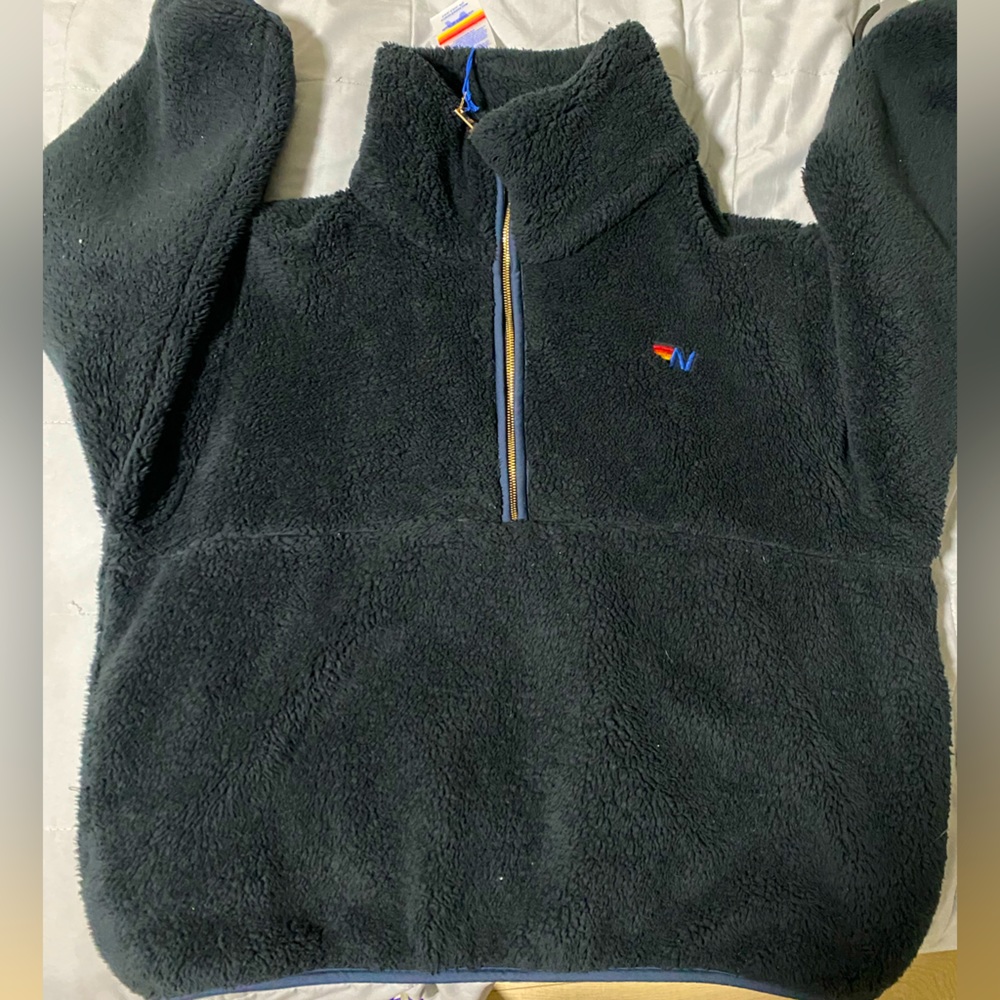Aviator nation teddy bear jacket